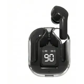 Fone Bluetooth Tws Estéreo Ipx5 Display Digital Android Ios Preto