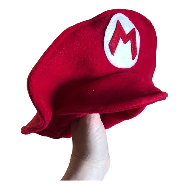 Gorro De Mario Bros Personalizado Disfraz