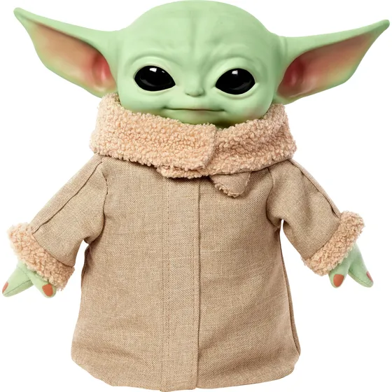 Peluche Star Wars Grogu Squeeze & Blink Con Sonido De 11 Pul