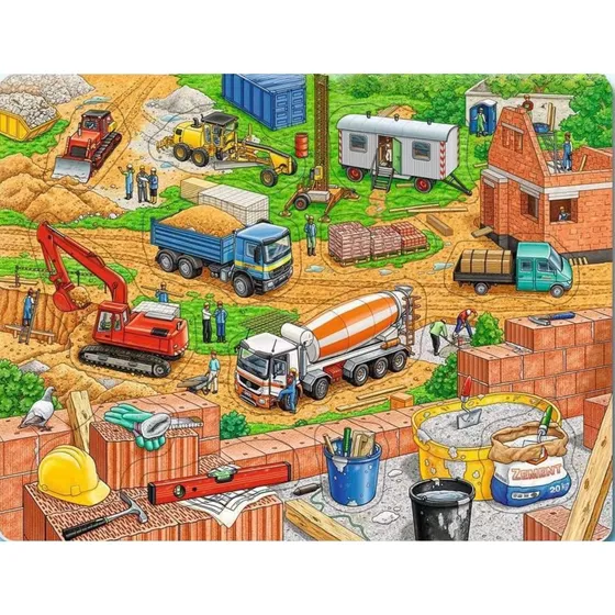 Rompecabezas Ravensburger 12 Piezas Construcción