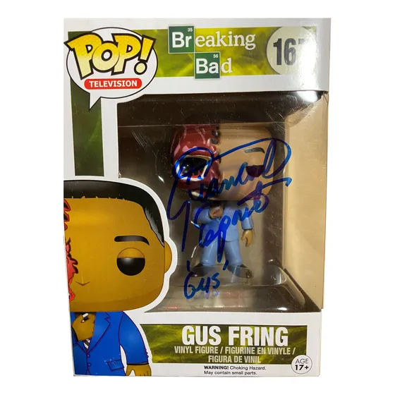 Funko Pop Gus Fring 167 -autografiado Por Giancarlo Esposito