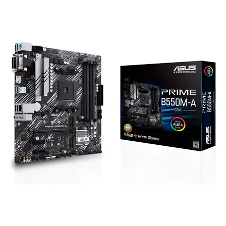 Placa Madre Asus Prime B550m-a/csm Amd Socket Am4 Ddr4 Nvme