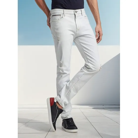 Tommy Hilfiger - Pantalones Vaqueros Clásicos Para Hombre