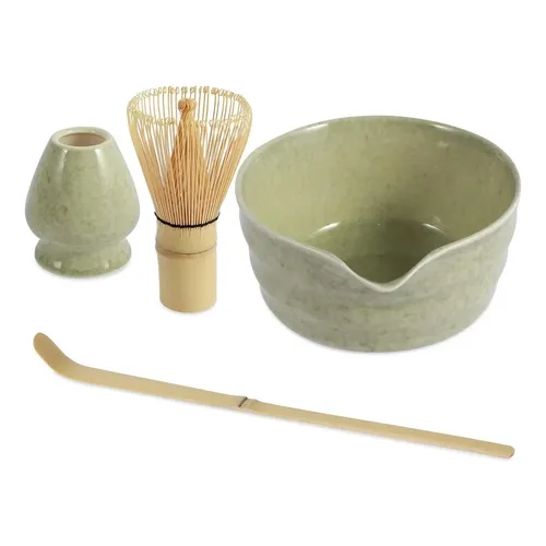Elegante Kit De Chá Matcha Zcpp1 | Parcelamento sem juros