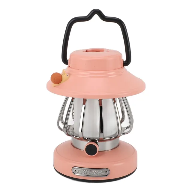 Ftvogue Retro Recargable Camping Linterna Infinita Portatil