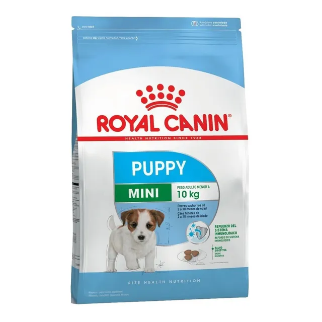 Alimento Royal Canin Size Health Nutrition Mini Junior para perro cachorro de raza pequeña sabor mix de 7.5 kg