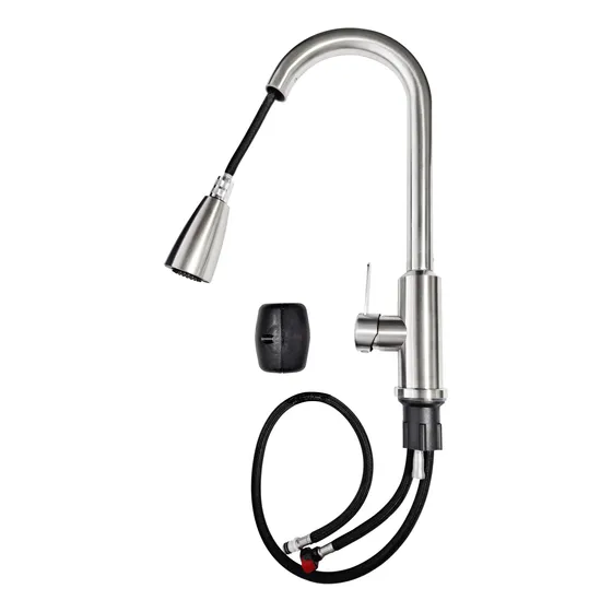 Llave Grifería Extensible Para Lavaplatos De Agua Cocina