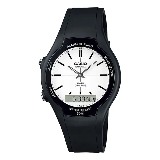 Reloj Casio AW-90H-7E Digital Cuarzo Hombre Color de la correa Negro