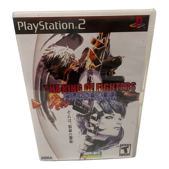 The King Of Fighters 2000 Play 2 Com Capa E Pôster Ps2
