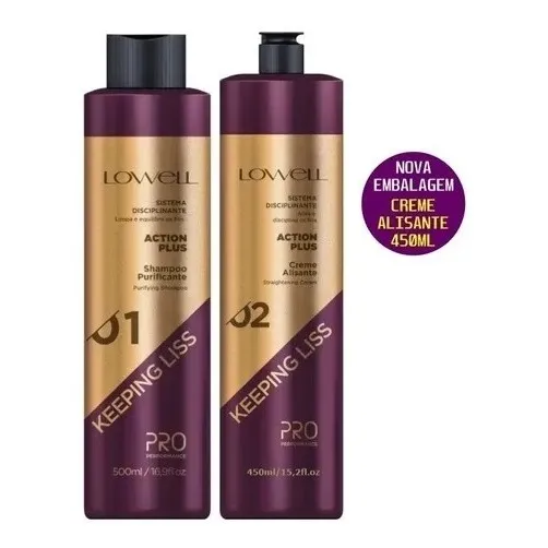 Lowell Keeping Liss Shampoo + Creme Alisante