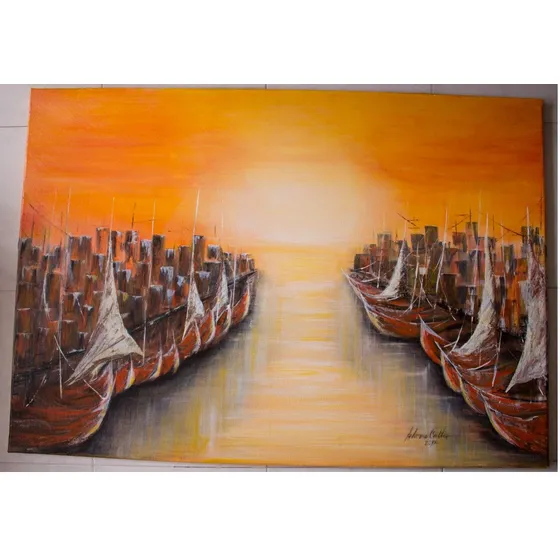 Cuadro Acrilico 70 X 1.00 - Artista Mirian Flores Calles