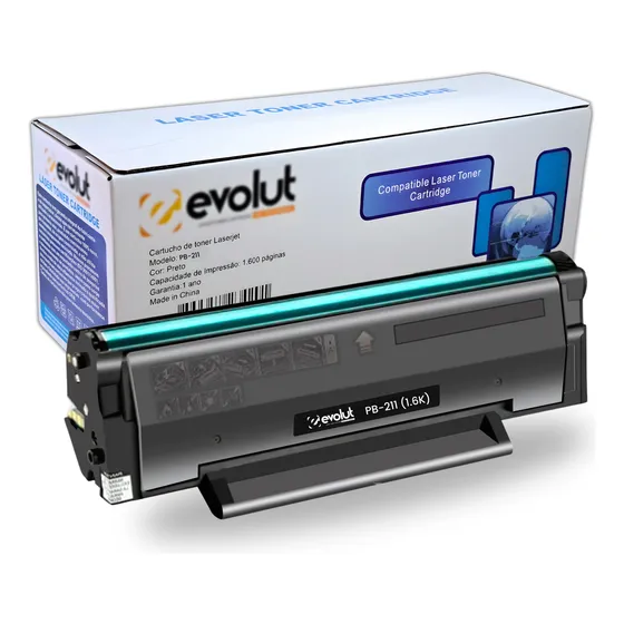 Toner Compatível Pantum Pb211 Pb210 Elgin 2500w 6550nw 6600n