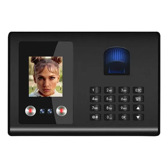 Reloj Checador Huella Biométrico Con Reconocimiento Facial