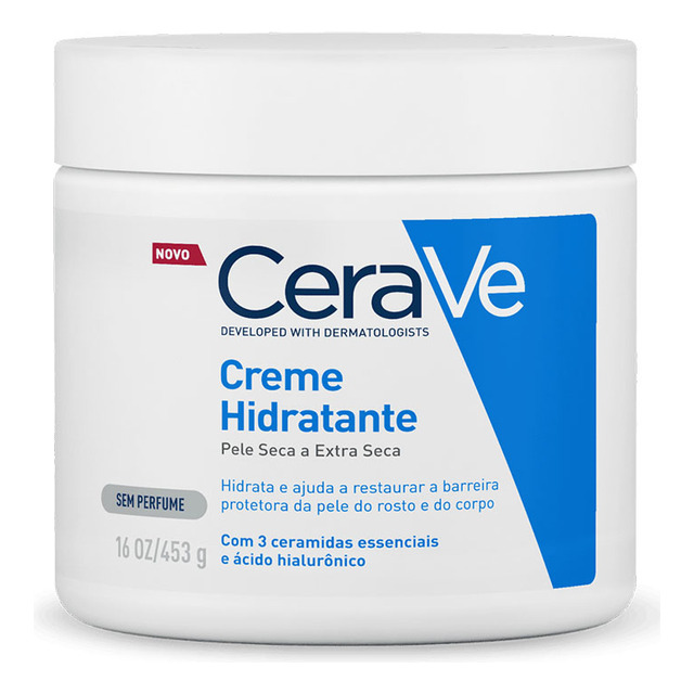 Creme Hidratante Textura Cremosa 454 G Cerave Creme Hidratante Textura Cremosa 454 G Cerave