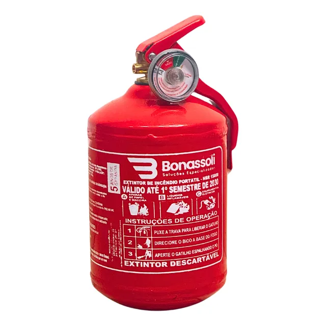 Extintor P1 Automotivo 1kg 5 Anos De Validade (abc)