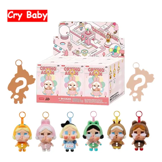 Mistery Box Llavero De Peluche  Cry Baby-crying Again (x1)