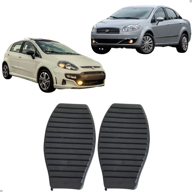 Capa De Pedal Fiat Linea/ Punto 08 À 16 Freio E Embreagem