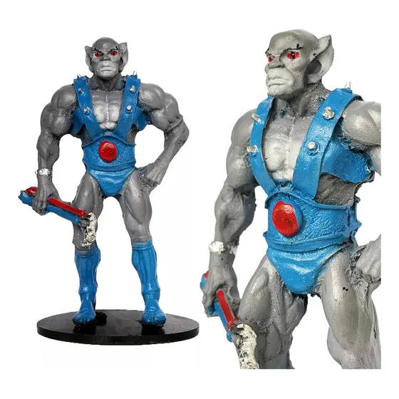Boneco Estátua Action Figure Panthro Thundercats Resina