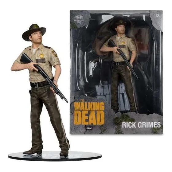 The Walking Dead Rick Grimes 1:8 Scale Posed