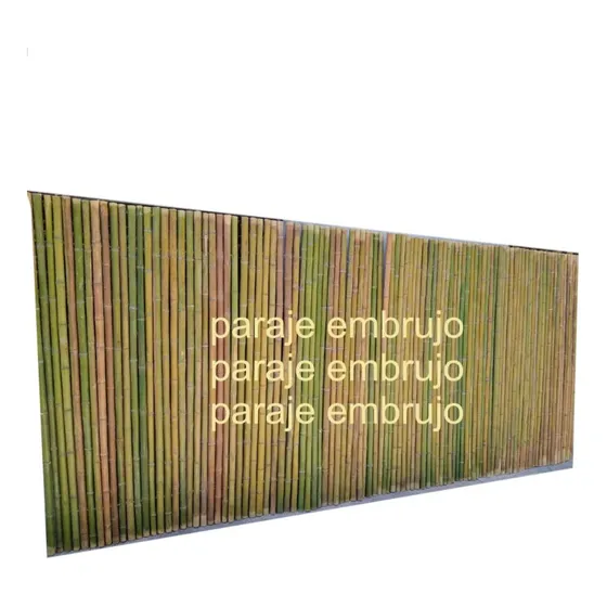 Cercos De Caña A Medida Tacuara Bambu Pergolas. Envios
