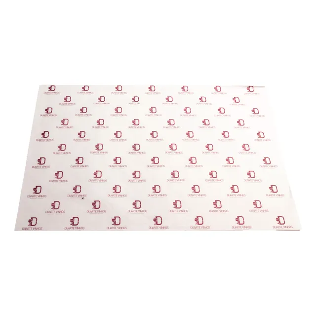 Papel Manteiga Seda Personalizado 21x30 Cm 1 Cor 2.000 Fls