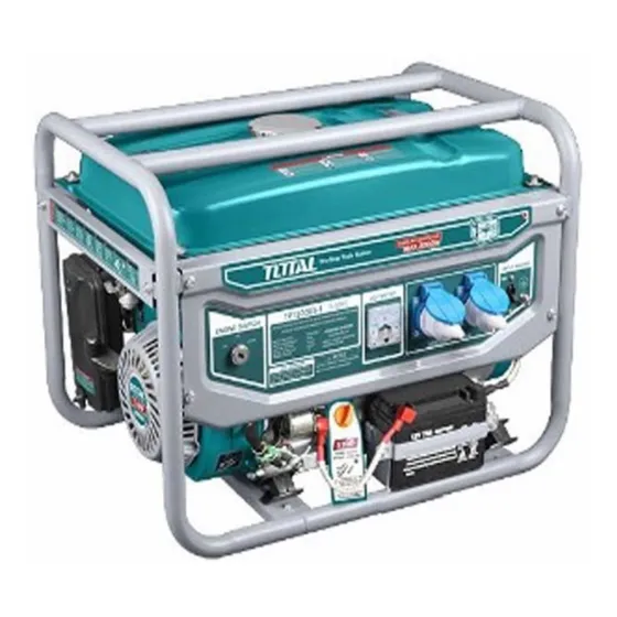 Generador Electrico Bencinero 15l 7hp 3.0kw Total Tp130005-1 220V