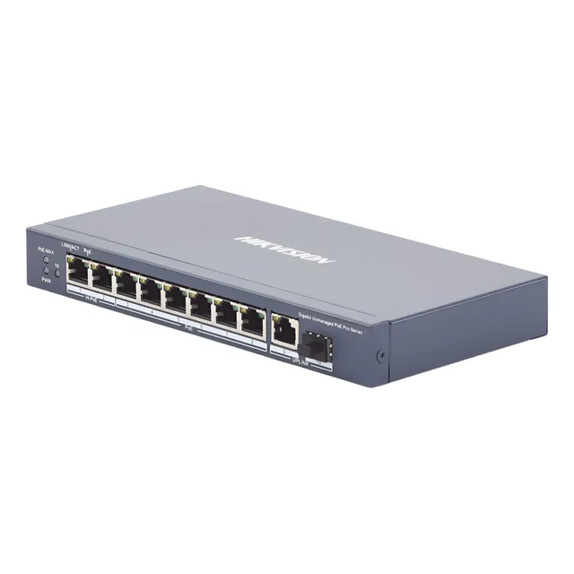 Switch Poe+ Hikvision Ds-3e0510hp-e 6 Puertos 1000mbps