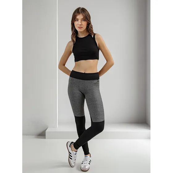 Calza Lycra Mujer Combinada Deportiva Elk
