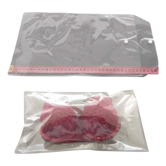 Embalagem Com Botão Para Conjunto De Lingerie P/gg - 100 Un