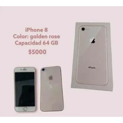 iPhone 8 64 Gb Rose Gold Usado