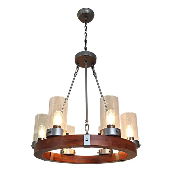 Candelabro Para Comedor Casa Campo Colgante Isla Rustica 8