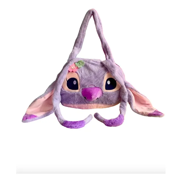 Bolso Cartera De Mano Peluche Angela De Stitch 23x18cm