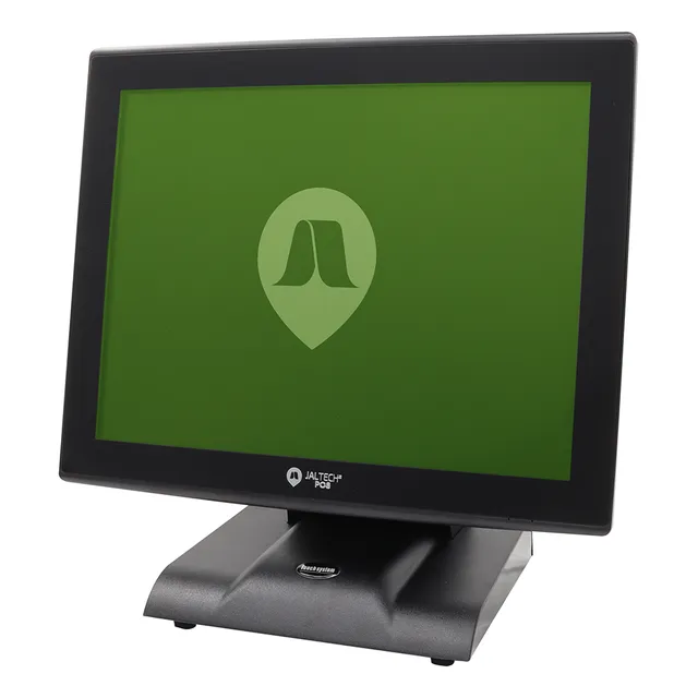 Monitor Jaltech Pos Hdmi Pantalla Táctil Color Negro 15.6pul