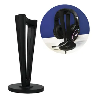 Suporte De Mesa P/ Headset Headphone Fone Modelo Champions Cor Preto Suporte De Mesa P/ Headset Headphone Fone Modelo Champions Cor Preto