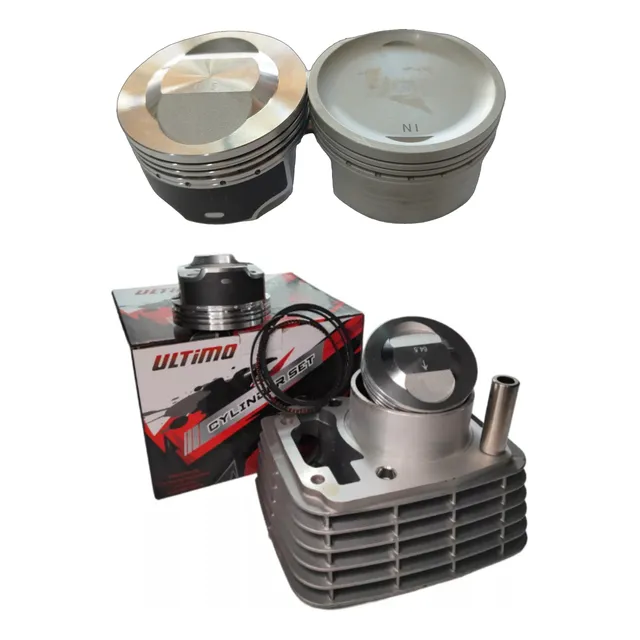 Kit Cilindro Honda Titan Xr 190 Piston Alta Compresion