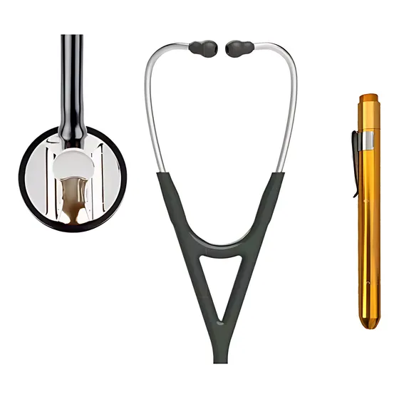 Fonendoscopio Littmann 3m Master Cardiology + Linterna Regal