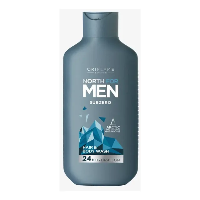 Shampoo Oriflame Hair&body Wash North For Men