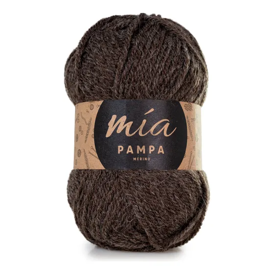 Lanas Pampa Merino Semigruesa Marca Mia Ovillo X 100 Gramos