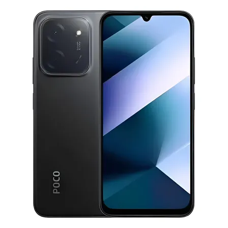 Celular Xiaomi Poco C85 Dual Sim Nfc 8gb Ram 256gb + Brinde Preto