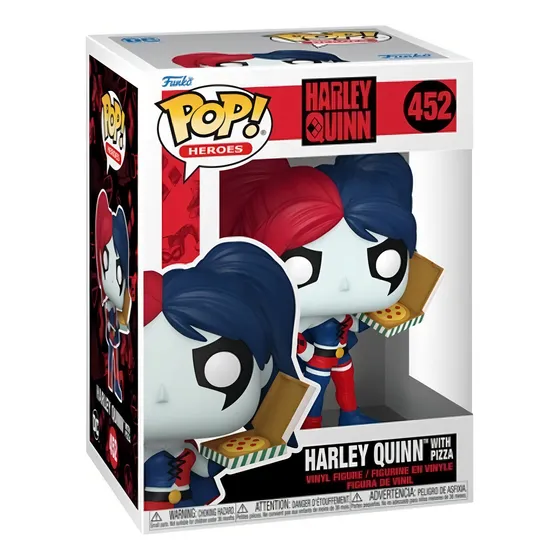 Funko Pop Heroes: Dc Comics - Harley Quinn Con Pizza