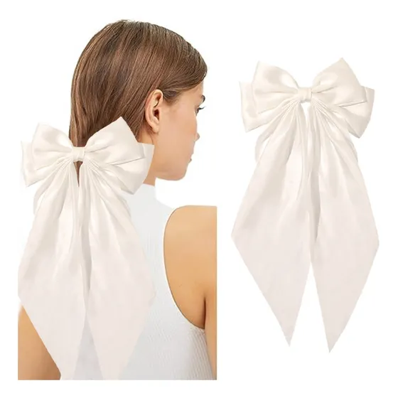 Moños Lazo Satin Listón Coquette Moda. Tendencia. Picky