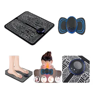 Kit Massagem Anti-stress- Pés E Pescoço Ems- Kit Massagem Anti-stress- Pés E Pescoço Ems-