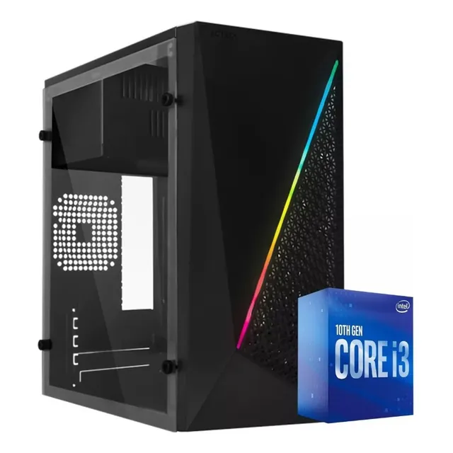 Pc Nueva Intel Core I3 10th Gen 3.60ghz 8gb Ram 480gb Ssd