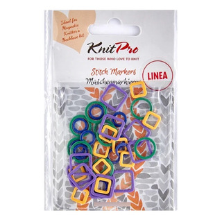 Set 40 Marcadores De Punto Metálicos Knit Pro Diseños Set 40 Marcadores De Punto Metálicos Knit Pro Diseños
