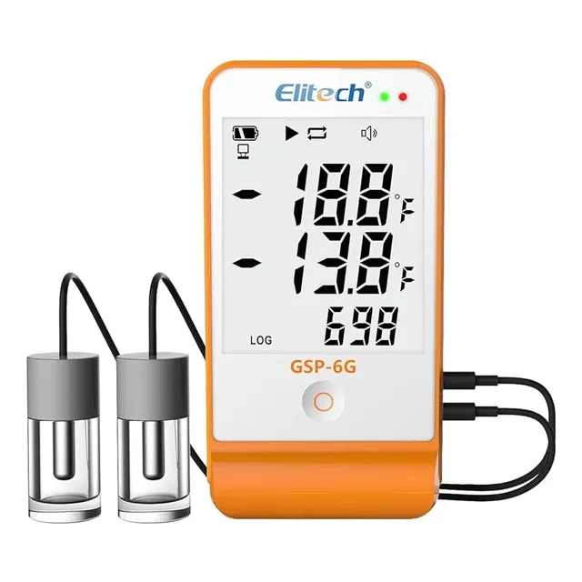 Elitech Registrador Digital De Datos  Humedad De Temperatura