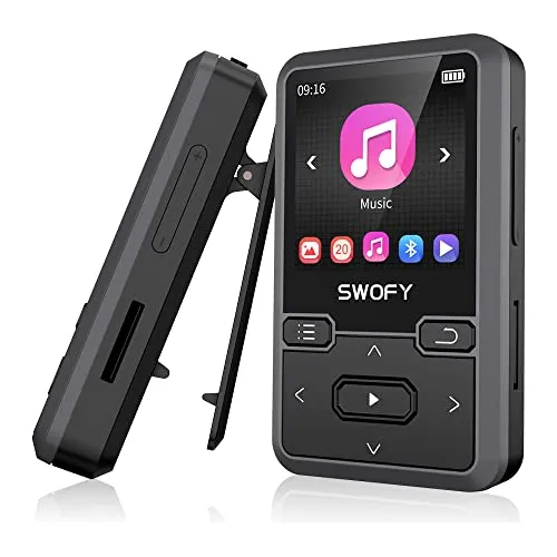 32gb Clip Mp3 Player Con Bluetooth 5.0, Mini Portátil R1d1q