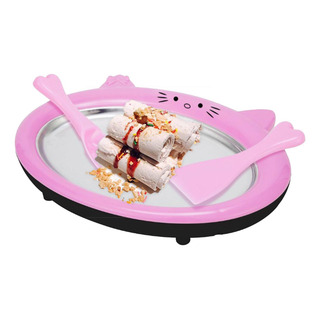 Heladera Enrollada Bandeja De Rodillos Para Helado Instantán Heladera Enrollada Bandeja De Rodillos Para Helado Instantán