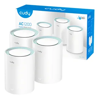 Kit 3 Roteador Mesh Cudy Ac1200 Modelo M1300 3.0 Gigabit Kit 3 Roteador Mesh Cudy Ac1200 Modelo M1300 3.0 Gigabit