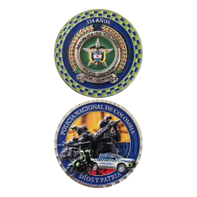 Moneda Conmemorativa Policía Nacional