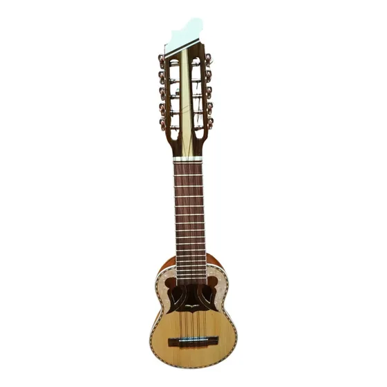 Charango Acústico Boliviano En Madera De Naranjillo